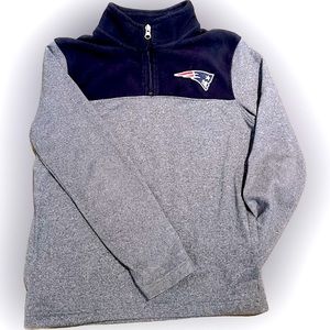 NFL Patriots Fleece Jacket.  Boys’ Size 10/12